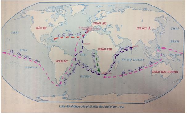 Giải Tập bản đồ Lịch Sử 7 bài 2: Sự suy vong của chế độ phong kiến và sự hình thành chủ nghĩa tư bản ở Châu Âu