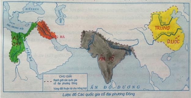 Tập bản đồ Lịch sử lớp 6 bài 4