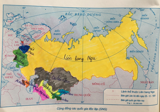 Giải Tập bản đồ Lịch Sử 12 bài 2