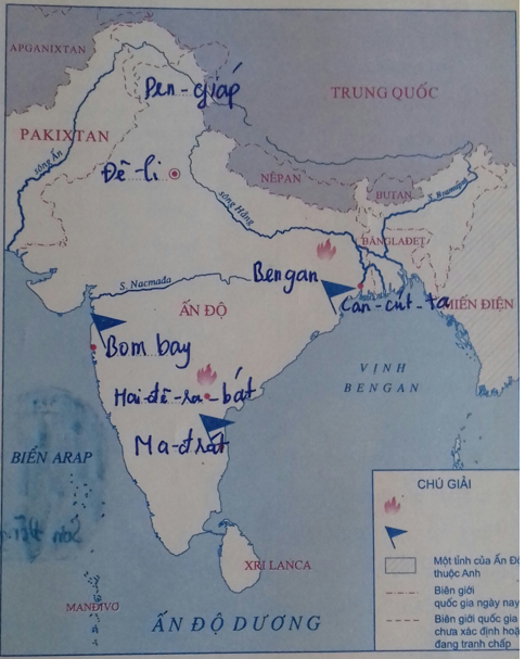 Giải Tập bản đồ Lịch Sử 11 bài 2