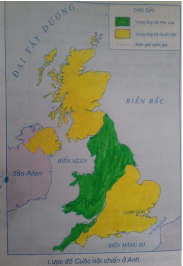 Giải Tập bản đồ Lịch Sử 8 bài 1: Những cuộc cách mạng tư sản đầu tiên