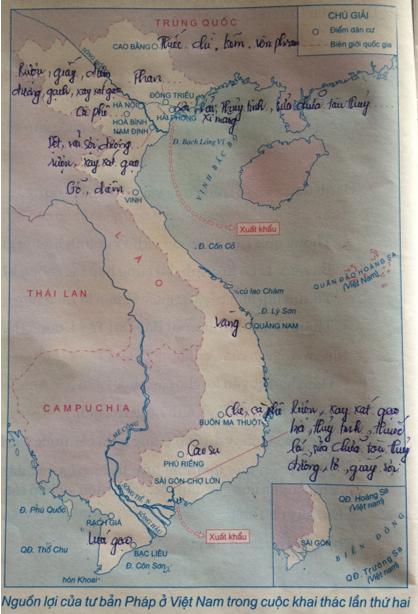 Giải Tập bản đồ Lịch Sử 9 bài 14: Việt Nam sau Chiến tranh thế giới thứ nhất