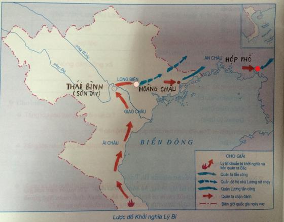 Tập bản đồ Lịch sử lớp 6 bài 21