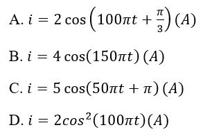 Trắc nghiệm Vật lí 12
