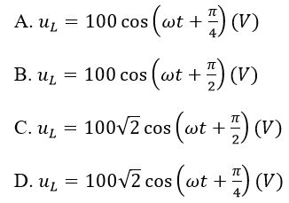 Trắc nghiệm Vật lí 12