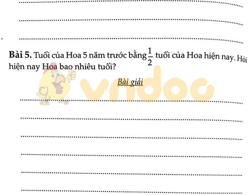 Đề bài Cùng em học Toán lớp 3 Tuần 15 - Đề 1: