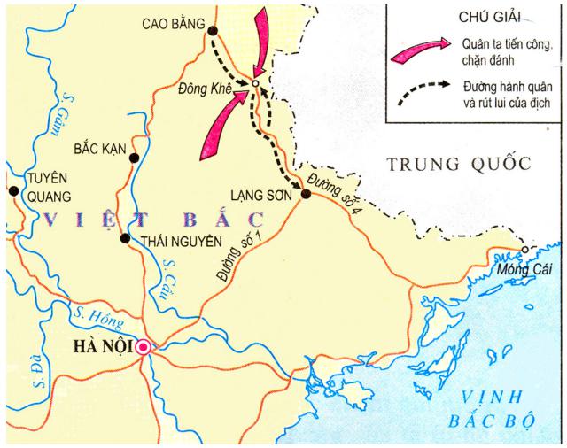 Giải vở bài tập Lịch sử 9 bài 26: Bước phát triển mới của cuộc kháng chiến toàn quốc chống thực dân Pháp (1950-1953)
