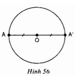 Giải bài tập SGK Toán lớp 9 bài 1: Sự xác định đường tròn. Tính chất đối xứng của đường tròn