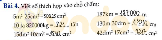 Cùng em học Toán lớp 4 Tuần 13