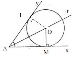Giải bài tập Toán lớp 9 bài 6: Tính chất của hai tiếp tuyến cắt nhau