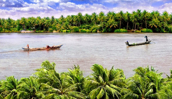 Tả dòng sông, con kênh, con suối