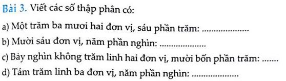 Cùng em học Toán lớp 5