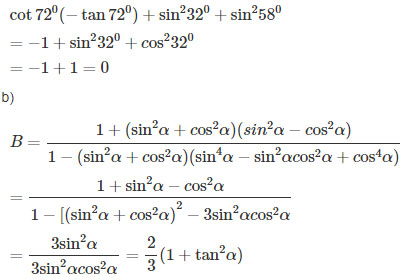 Giải bài tập Toán 10 SBT bài 2 chương 6