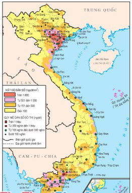 Cách tính mật độ dân số
