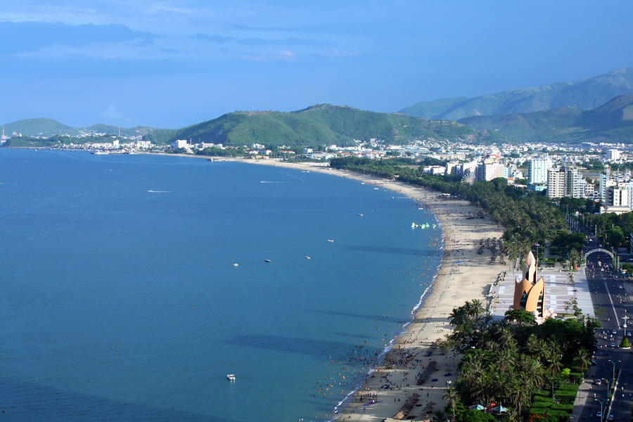 Tả cảnh biển Nha Trang