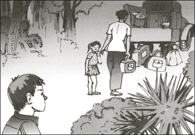 Đóng vai là người mẹ kể lại cuộc chia tay của hai anh em Thành và Thủy trong truyện Cuộc chia tay của những con búp bê