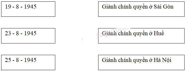 Giải Vở bài tập Lịch sử lớp 5 bài 9