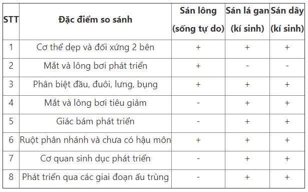 Lý thuyết Sinh học 7