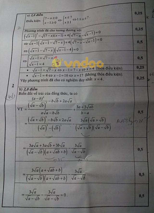Đề thi chọn học sinh giỏi lớp 9 môn Toán Phòng GD&ĐT huyện Thăng Bình năm học 2018 - 2019