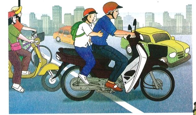 Giáo án văn hóa giao thông lớp 1: Bài 8