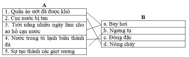 Giải Vở bài tập Khoa học lớp 4 bài 33 - 34