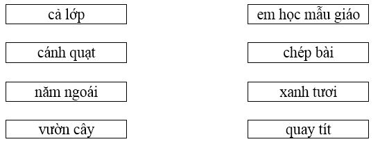 Bộ đề thi học kì 1 môn Tiếng Việt lớp 1 - Số 3