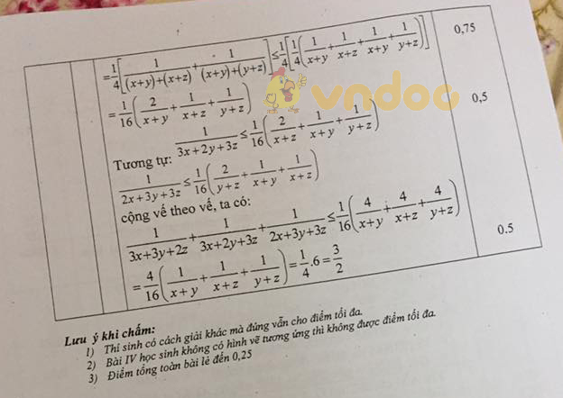 Đề thi chọn học sinh giỏi cấp Quận lớp 9 môn Toán Phòng GD&ĐT Quận Bắc Từ Liêm năm học 2018 - 2019