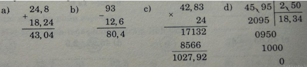 Đề ôn tập học kì 1 môn Toán lớp 5 