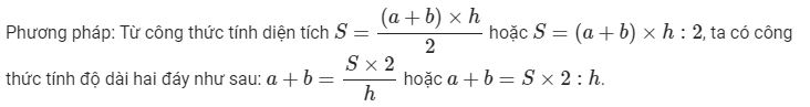  Hình thang. Diện tích hình thang