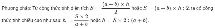  Hình thang. Diện tích hình thang