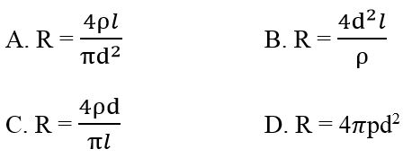 Đề kiểm tra Vật lý 9