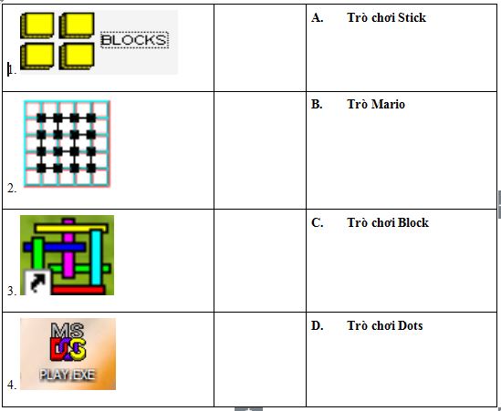 Đề thi học kì 1 môn Tin học 3 Trường Tiểu học Đồng Văn A, Hà Giang năm 2017 - 2018