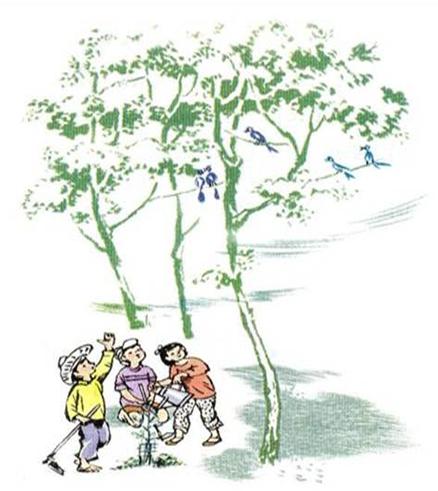 Tập đọc: Bài hát trồng cây