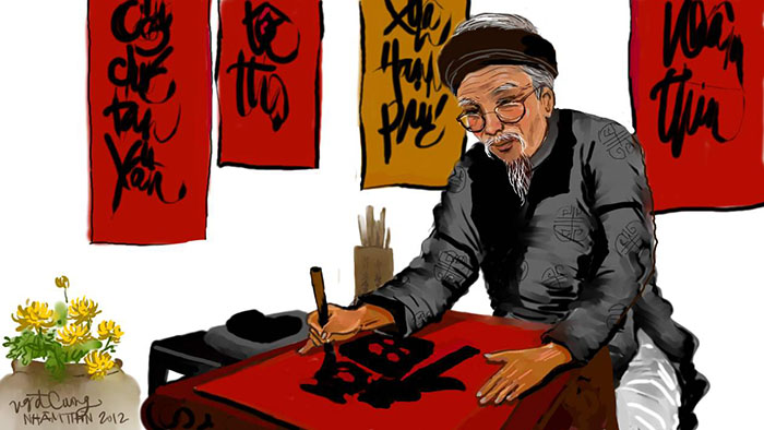 Phân tích bài thơ ông đồ