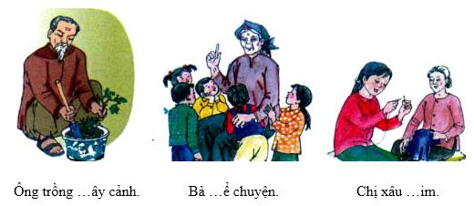 Lý thuyết Tiếng Việt 1: Chính tả: Ngôi nhà