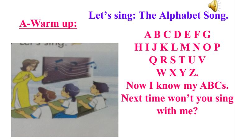 Bài giảng tiếng anh lớp 3