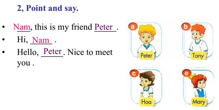 Bài giảng tiếng anh lớp 3