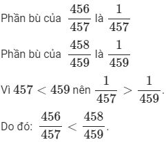 So sánh hai phân số (nâng cao)