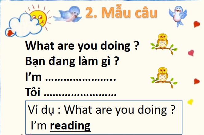 Bài giảng tiếng anh lớp 3