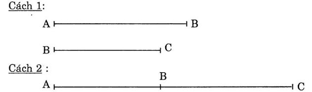 Giải Vở Bài Tập Toán 1 bài 86: Vẽ đoạn thẳng có độ dài cho trước