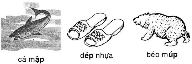 Giải vở bài tập Tiếng Việt 1 bài 90: Ôn tập