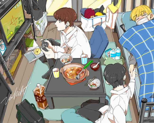 Đoán tên thành viên BTS