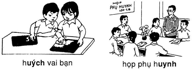 Giải vở bài tập Tiếng Việt 1 bài 102: uynh uych