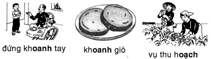 Giải vở bài tập Tiếng Việt 1 bài 95: oanh oach