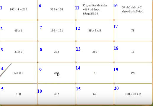 Violympic Toán lớp 3