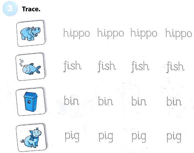 Phiếu bài tập cuối tuần môn Tiếng Anh lớp 1 - Tuần 21