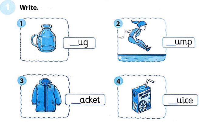 Phiếu bài tập cuối tuần môn Tiếng Anh lớp 1 - Tuần 24