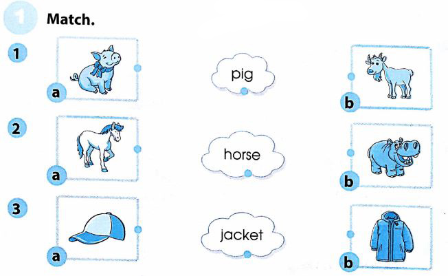 Phiếu bài tập cuối tuần môn Tiếng Anh lớp 1 - Tuần 25