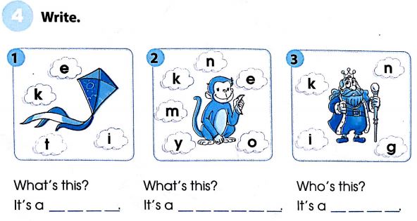 Phiếu bài tập cuối tuần môn Tiếng Anh lớp 1 - Tuần 27