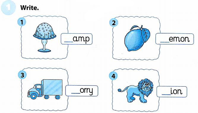 Phiếu bài tập cuối tuần môn Tiếng Anh lớp 1 - Tuần 29